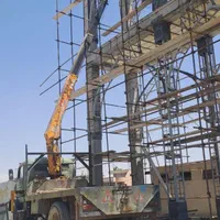 جرثقیل ۳تن دکل بلند ارتفاع ۱۴ متر شاهین شهر|خدمات حمل و نقل|شاهین‌شهر, بانک استان|دیوار