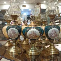چراغ لاله سه تیکه پانزده رنگ|ریسه و چراغ تزئینی|اردبیل, |دیوار