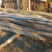 چوب گرد و پنجره اهنی|مصالح و تجهیزات ساختمان|گرمادوز, |دیوار