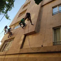 پیچ و رولپلاک سنگ نما،نماشویی،شستشوی سوله ،کفسابی