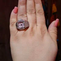 ساعت انگشتری استیل فری سایز