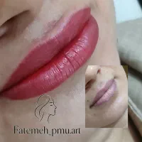 مدل میکروبلیدینگ ابرو و شیدینگ لب|خدمات آرایشگری و زیبایی|بندر کنگان, |دیوار