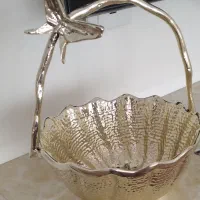 ظرف میوه کریستال اصل|کلکسیون اشیاء عتیقه|سنندج, |دیوار