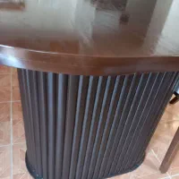 میز بیضی چهارنفره