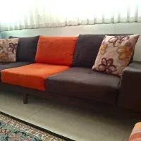 مبل راحتی۷نفره|مبلمان خانگی و میز عسلی|اصفهان, باغ دریاچه|دیوار