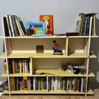 جاکتابی چوبی|کتابخانه، شلف، قفسه‌های دیواری|بابل, |دیوار