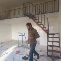 پله دوبلکس و سقف شیروانی|خدمات پیشه و مهارت|خزل, |دیوار