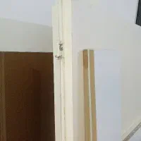 حراج میز تلویزیون شیشه ای و در چوبی سفید|میز تلویزیون|مشهد, نوید|دیوار