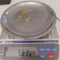 طلا . گوشواره ستاره ای بدون اجرت|جواهرات|قرچک, مهدیه|دیوار