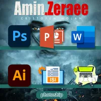 فتوشاپ پوستر بنر لوگو تایپ مقاله پاورپوینت ترجمه