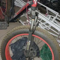 دوچرخه لاستیک پهن درحد نو سایز ۲۶دنده ای