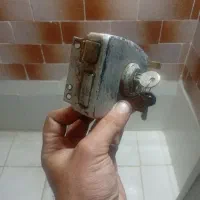 قفل درب حیاط