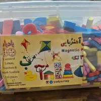 حروف و اعداد  آموزشی  مگنتی فومی