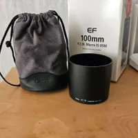 لنز 100mm macro canon|دوربین عکاسی و فیلم‌برداری|تهران, سعادت‌آباد|دیوار