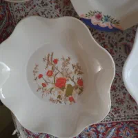 تعدادی ظرف ملامین مرغ خوری ودوعددمیوه خوری|ظروف سرو و پذیرایی|شاهینشهر, نظامی|دیوار