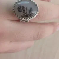 انگشتر شجر نقره ۹۲۵ کار دست استاد عسگری|جواهرات|اصفهان, هفتون|دیوار