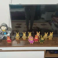 لبوبو ومگنت اهنربایی|مجسمه، تندیس، ماکت|شیراز, شهرک بزین|دیوار