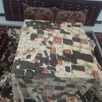 کرسی چوب روسی مستحکم و پشتی شاه عباسی