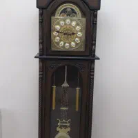 ساعت دیواری ایستاده چوبی