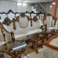 مبل سلطنتی ۹نفره چوب راش