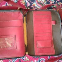 کفش و کیف دست دوز  تمام چرم طبیعی گاوی آکبند|کیف، کفش، کمربند|مراغه, |دیوار