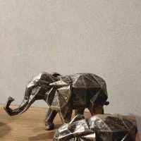 مجسمه فیل پلی‌استر