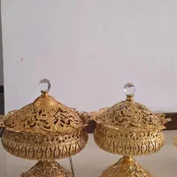 ظروف پذیرایی آبکاری طلا|ظروف سرو و پذیرایی|شیراز, میانرود|دیوار