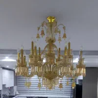 لوستر باکارات ۱۵ شاخه