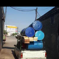 میکسر/بشکه فلزی/تخته های بنایی ۴متری