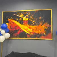 تابلو مناسب کسب و‌ کار و منزل|تابلو، نقاشی، عکس|تهران, دریاچه شهدای خلیج فارس|دیوار