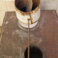 فروش بخاری هیزمی فر دار دو طبقه|بخاری، هیتر، شومینه|میانه, |دیوار