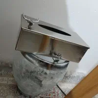 جا دستمال کاغذی و سطل