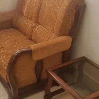 مبل ۷ نفره چوب راش سالم فقط ۲ تومن