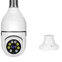 امنیت خانه در دل یک لامپ/دوربین لامپی چرخشی