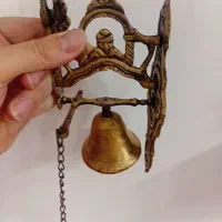 زنگوله قدیمی۵۰ ساله برنزی|کلکسیون اشیاء عتیقه|اردبیل, |دیوار