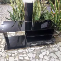 میز تلویزیون شیشه ای