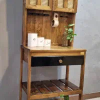 کافی بار تمام چوب