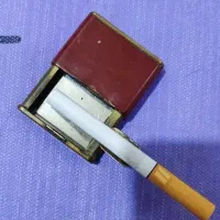 زیر سیگاری جیبی مسافرتی عتیقه قدمت بالا