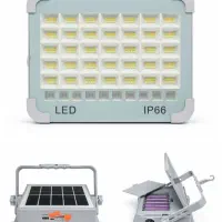 پرژکتور شارژی خورشیدی چراغ قوه ۴۵ خانه ۶ باطری