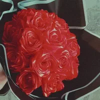 گل روبانی|گل مصنوعی|کرج, حصارک پایین|دیوار