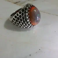انگشتر زیبایه اوپال رکاب کاردست