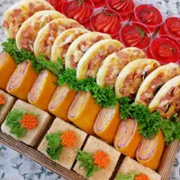 فینگر فود،ژله،دسر،پک پذیرایی،مزه و میوه|خدمات پذیرایی، مراسم|قم, سراجه|دیوار