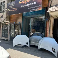 گلگیر کاپوت خام و رنگی ۲۰۶ تیبا پراید پژو ۴۰۵ پارس