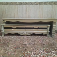 میزتلویزیون شرکتی باکیفیت جنس چوب