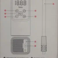 پاور بانک و پمپ باد هوکو مدل ZP7|لوازم جانبی موبایل و تبلت|قم, شاه ابراهیم|دیوار