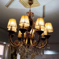 لوستر  مدل فرانسوی دو عدد