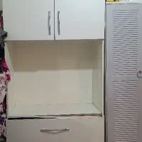 کمد سفید جا دار