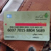 کیف مدارک گمشده /قهوه ای رنگه