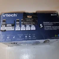 تلفن بیسیم VTech IS8151-5 با ۵ گوشی-نو و تستشده|تلفن رومیزی|تهران, امانیه|دیوار