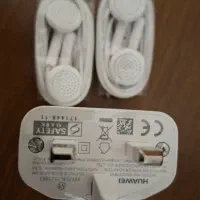 هندزفریو شارژر  فابریک داخل جعبه  آک بند